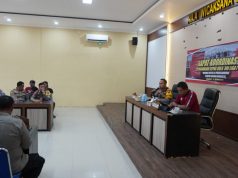 Polres Bangkalan Gelar Rapat Koordinasi Terbatas Jelang Laga Persib VS Madura United