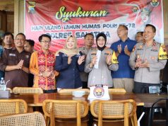 Wujudkan Sinergitas Jelang Pemilu 2024, Kapolres Salatiga Rangkul Media