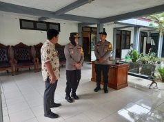 Kapolres Salatiga Cek Langsung Pengamanan Penyaluran Bantuan Beras di Kelurahan Kutowinangun Lor