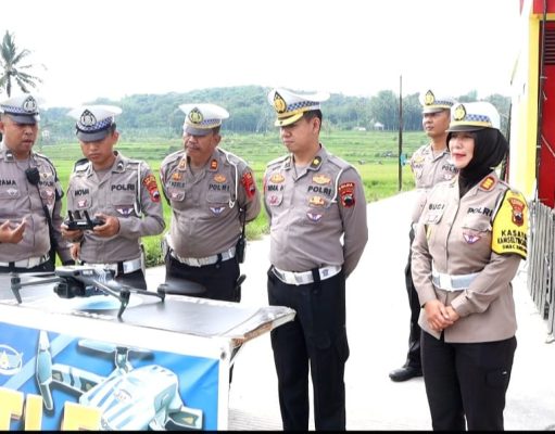 Subditgakkum Ditlantas Polda Jateng Monev Penindakan E-Tle Di Exit Tol Salatiga