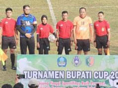 Usman Sidik Bupati Halsel, Meninggal Dunia Ketika Bermain Bola Bersama Wartawan