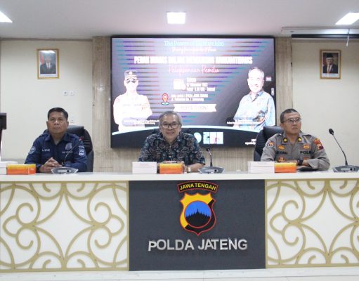 Bidhumas Polda Jateng Gandeng Pakar Komunikasi dan Motivator Nasional Tingkatkan Kemampuan Kehumasan