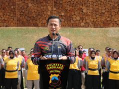 Dukung Kemampuan Personel Polri, Polresta Magelang Resmikan Lapangan Tembak “Sanika Satyawada”