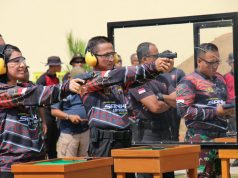 Ekshibisi Lomba Menembak di Lapangan Tembak “Sanika Satyawada” Polresta Magelang, Ini Juaranya