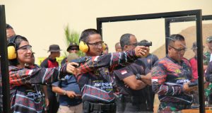 Ekshibisi Lomba Menembak di Lapangan Tembak “Sanika Satyawada” Polresta Magelang, Ini Juaranya