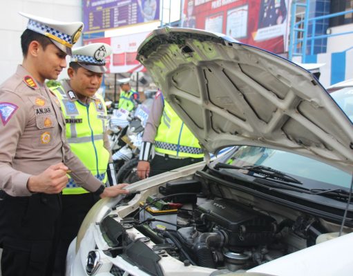 Pastikan Kesiapan OMB Semeru 2023/2024 Polres Bojonegoro Cek Perlengkapan Personel dan Ranmor