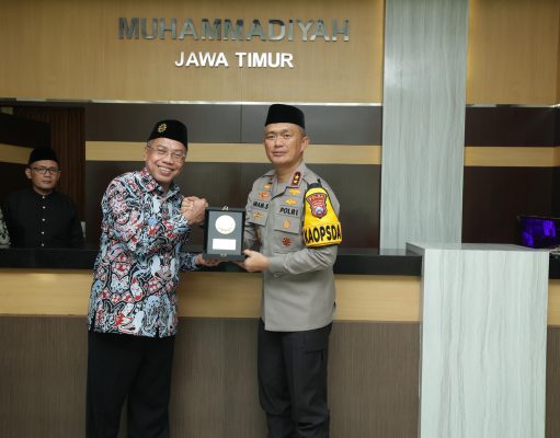 Tingkatkan Kerjasama Kapolda Jatim Silaturahmi ke PW Muhamadiyah