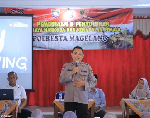Ciptakan Generasi Pelajar Tangguh, Polresta Magelang Laksanakan Binluh