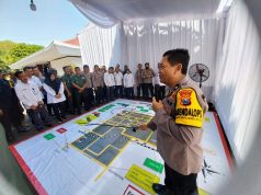 Polres Bojonegoro Gelar Simulasi SISPAMKOTA