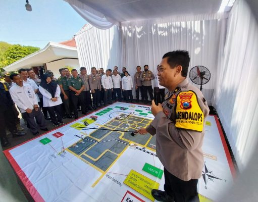 Polres Bojonegoro Gelar Simulasi SISPAMKOTA