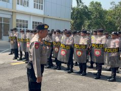 Latihan Pengendalian Massa Antisipasi Gangguan dalam Pentahapan Pemilu 2024