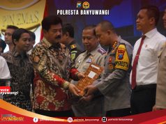 Komitmen Berantas Mafia Tanah, Kapolresta Banyuwangi Raih Penghargaan Pin Emas dari Menteri ATR/BPN