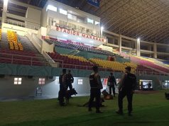 Antisipasi Ancaman Bahan Peledak, Tim Satwa dan Satuan Gegana Sterilisasi Stadion Manahan
