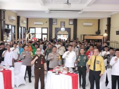 Deklarasi Pemilu Damai 2024 Polres Lamongan Pastikan Wilayah Lamongan Aman Kondusif