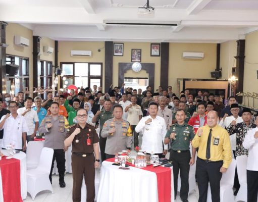 Deklarasi Pemilu Damai 2024 Polres Lamongan Pastikan Wilayah Lamongan Aman Kondusif