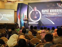 Rakor Penyelenggara Pemilu : Kapolda Jateng Paparkan Kesiapan dan Tekankan Netralitas Polri