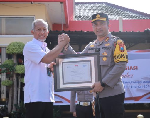 Sukses Ungkap Korupsi Dana KKP, Polres Jember Raih Penghargaan Kepala Cabang BRI