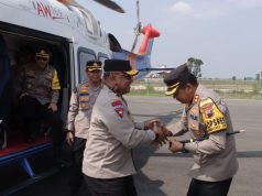 Patroli Udara Polda Jateng : Cek Kesiapsiagaan Personil Sampai daerah Perbatasan