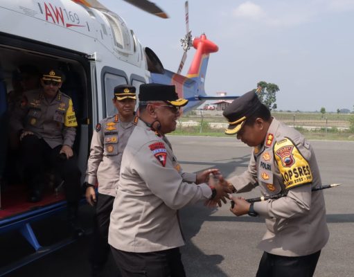 Patroli Udara Polda Jateng : Cek Kesiapsiagaan Personil Sampai daerah Perbatasan