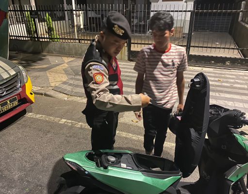 Patroli Presisi Polrestabes Surabaya Berhasil Gagalkan Kelompok Remaja Diduga Akan Balap Liar