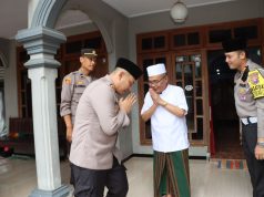 Sinergitas Wujudkan Pemilu Damai Kapolres Tulungagung Silaturahmi ke Ketua MUI