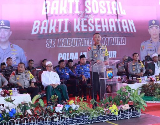Polda Jatim Gelar Bakti Sosial dan Pengobatan Gratis di Madura, PCNU Sampang Beri Apresiasi