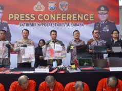 Polisi Berhasil Ungkap Kasus Pembobol Perumahan Elite di Surabaya Lima Tersangka Diamankan
