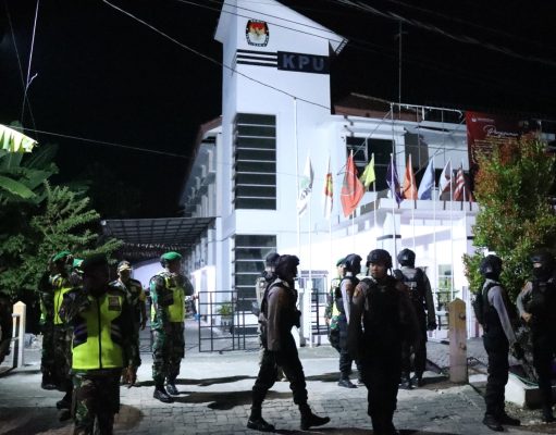 Harkamtibmas, Polres Bojonegoro Bersama Kodim 0813 Gelar Patroli Skala Besar
