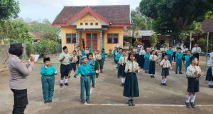 Giat Polresta Blitar Sosialisasi Stop Bullying Blusukan ke Sekolah