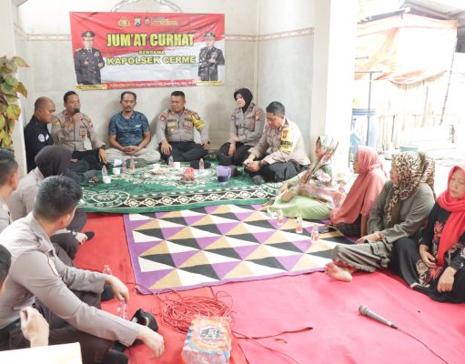 Giat Jumat Curhat Polres Gresik Tingkatkan Patroli Balap Liar