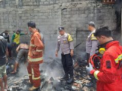 Diduga Teledor Matikan Api Tungku, Rumah Warga Wonoroto Windusari Ini Ludes Terbakar