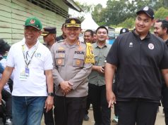 Kapolres Simalungun Menggelar Pengamanan Grand Final Danau Toba Rally 2023 Seri ke-4 Berlangsung Aman Dan Meriah Di Parapat