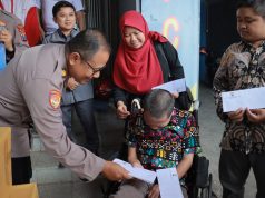 Perpenca Beri Apresiasi Polres Jember Sentuh Hati Disabilitas dan ODGJ