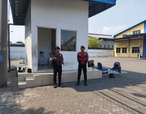 Polrestabes Surabaya Siagakan Personel Pengamanan Gudang Penyimpanan Logistik Pemilu 2024