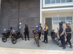 Pastikan Keamanan Logistik KPU, Personil Polres Gresik Lakukan Patroli secara Masif