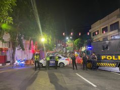 Cegah Kejahatan Jalanan Polres Pelabuhan Tanjung Perak Gelar Patroli Skala Besar