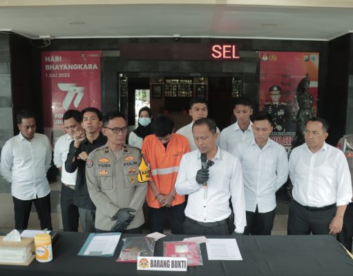 Polresta Malang Kota Berhasil Amankan Kurir Narkoba Dan Sita Ratusan Gram Sabu