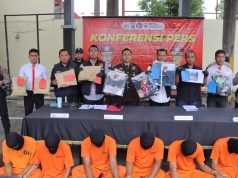 Polres Tulungagung Ungkap Kasus Kekerasan 8 Tersangka Diamankan