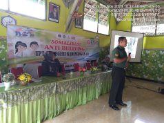 Peduli Generasi Muda, Anggota Koramil Kademangan Laksanakan Kegiatan Sosialisasi Anti Bullying