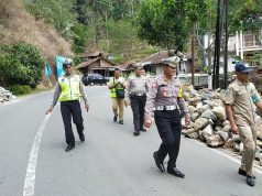 Antisipasi Bahaya Longsor Polres Pacitan Cek Jalur Pacitan – Ponorogo