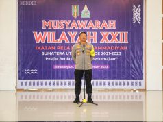 Kapolda Sumut Buka Musyawarah Wilayah Ikatan Pelajar Muhammadiyah : Mengajak Pelajar Berdaya Menuju Indonesia Emas 2045