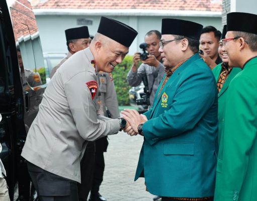 Silaturahmi ke DPW LDII Kapolda Jatim Sampaikan Tiga Poin Wujudkan Pemilu Damai