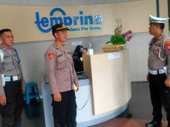 Pastikan Keamanan Logistik Pemilu, Polisi Jaga PT. Temperina