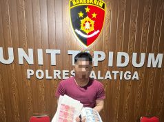 Pelaku Pengirim Uang Palsu Berhasil Diringkus Resmob Polres Salatiga
