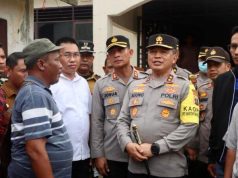 Langkah Kapolda Sumut Bersama Kapolres Pelabuhan Belawan Tinjau Lokasi Kebakaran Serta Berikan Bantuan Kepada Korban