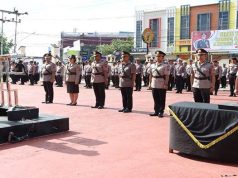 Pesan Penting Kapolres Sanggau Saat Pimpin Sertijab Sejumlah Perwira