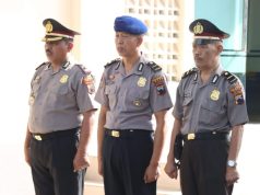 Tiga Personil Polresta Pati Terima Kenaikan Pangkat Jelang Purna Tugas
