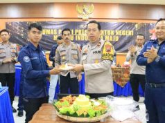Malam Syukuran HUT Humas Polri Ke 72 Polres Rembang Gelar Zoom Meeting