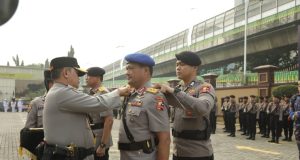 Kabaharkam Pimpin Serah Jabatan Kakorpolairud dan Kakorsabhara Baharkam Polri