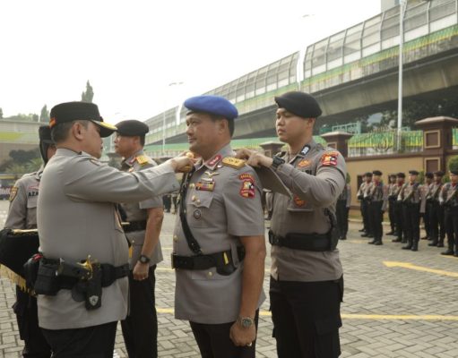 Kabaharkam Pimpin Serah Jabatan Kakorpolairud dan Kakorsabhara Baharkam Polri
